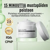 Mustapäiden poistovoide